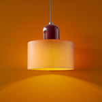 Modern Iron and Glass Pendant Ceiling Light