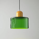 Modern Iron and Glass Pendant Ceiling Light