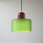 Modern Iron and Glass Pendant Ceiling Light