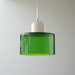 Modern Iron and Glass Pendant Ceiling Light