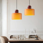 Modern Iron and Glass Pendant Ceiling Light