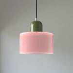Modern Iron and Glass Pendant Ceiling Light