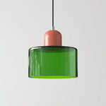Modern Iron and Glass Pendant Ceiling Light