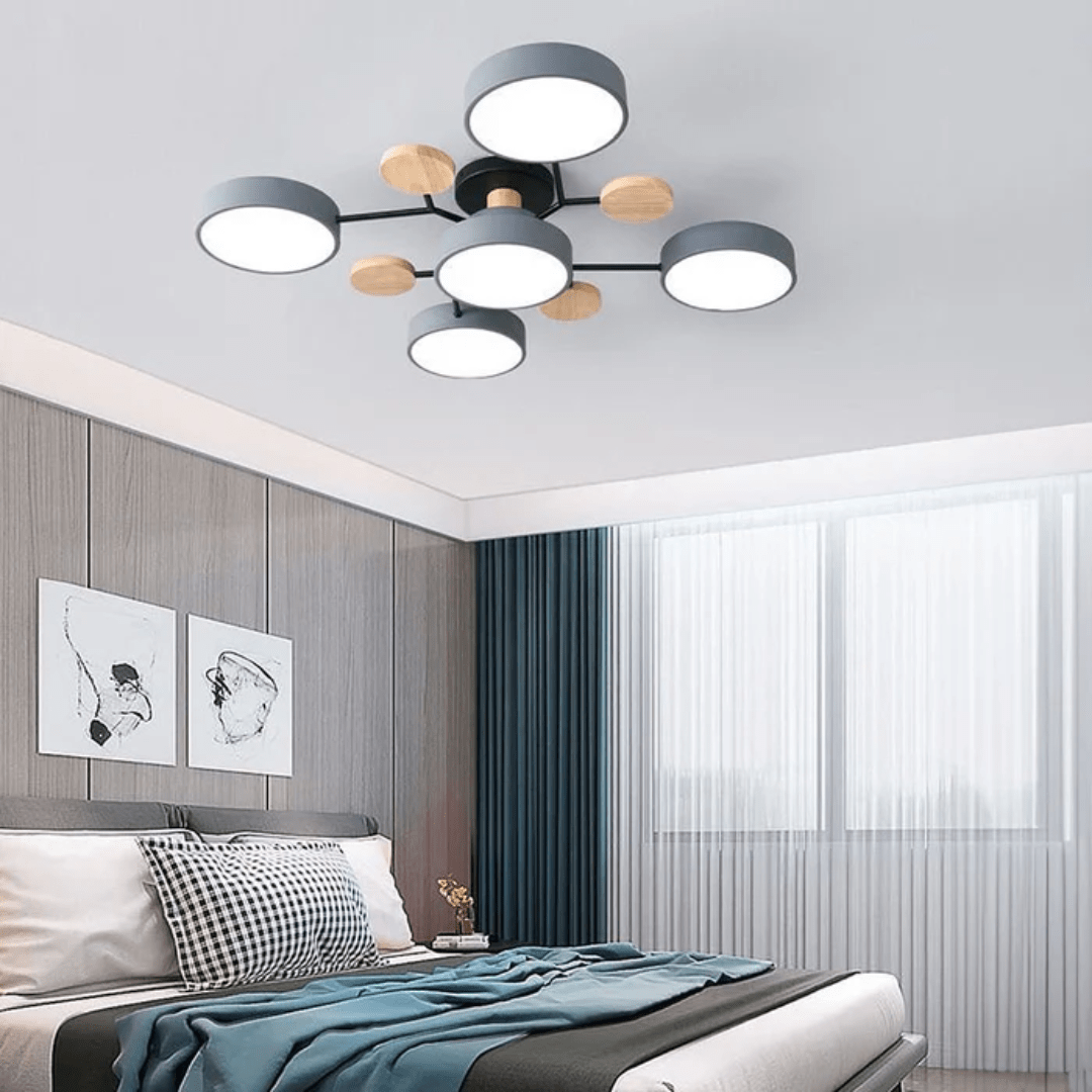Modern Round LED Ceiling Light with Sleek Minimalist Design