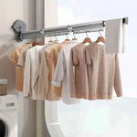 Drill-Free Wall-Mounted Clothes Dryer – Ideal for Rental Apartments and Compact Spaces