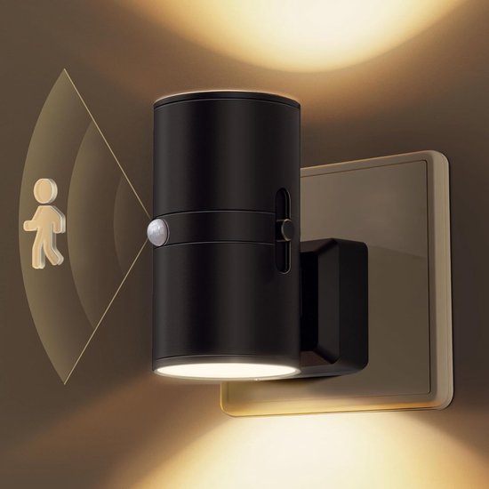 Dimmable LED Plug-in Night Light for Hallway and Bedroom