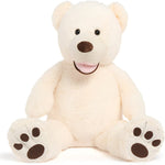 Large Soft Cuddly Plush Teddy Bear Toy with Outer Cover