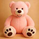 Large Soft Cuddly Plush Teddy Bear Toy with Outer Cover