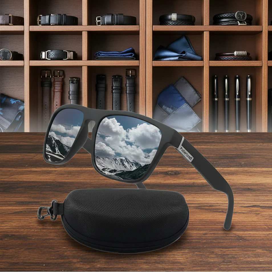 Polarized UV400 Sunglasses for Clear Vision During Outdoor Activities