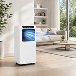 Compact Portable Air Conditioner with Remote Control - 7000 BTU Cooling Unit