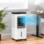 Compact Evaporative Air Conditioner and Home Cooling Fan