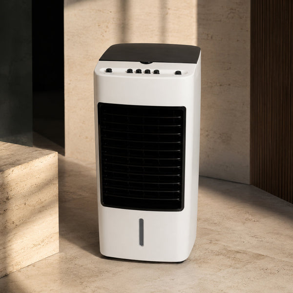 Portable Evaporative Cooler and Fan for Large Rooms
