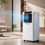 7000 BTU Portable Air Conditioner with Cooling Fan and Dehumidifier