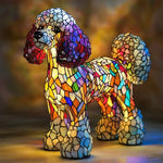 Handcrafted Dog Motif Lamp – Stylish Lighting for Dog Lovers