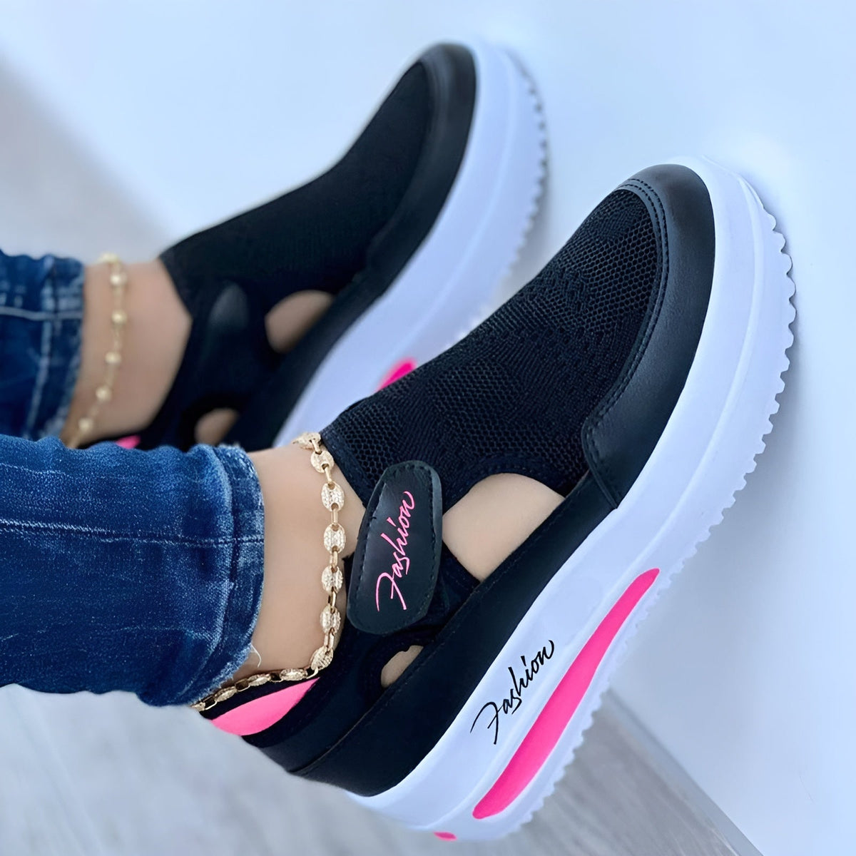 Women's Orthopedic Sneakers with Memory Foam | Comfortable and Breathable Shoes for Daily Wear and Leisure