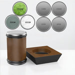 Rolling Knife Sharpener Set with Diamond Grinder and Wooden Base