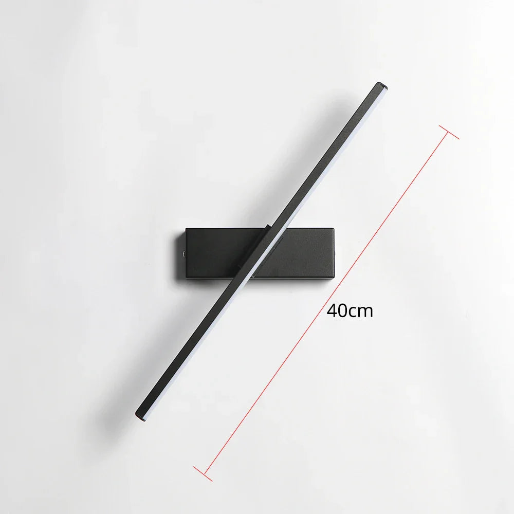 Adjustable LED Wall Light | 330° Swivel | Modern Design for Bedroom & Living Room | Aluminum