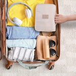 Compact Hanging Toiletry Bag | 6 Storage Compartments & Moisture-Proof Section | Versatile Design | Water-Resistant Polyester