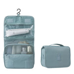 Compact Hanging Toiletry Bag | 6 Storage Compartments & Moisture-Proof Section | Versatile Design | Water-Resistant Polyester