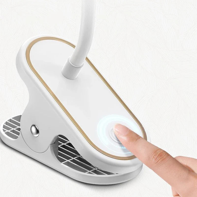 LED Touch Table Lamp | Battery Operated & Natural Light | 4000K Color Temperature | Modern Plastic Design