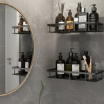 Adhesive Bathroom Shelf – Drill-Free & Stylish for Any Bathroom