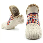 Thermal House Socks for Winter | Non-Slip Cozy Socks for Men & Women | Thickly Lined & Extra Warm | Soft Anti-Slip Bed Socks for Home & Holiday Season
