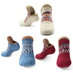 Thermal House Socks for Winter | Non-Slip Cozy Socks for Men & Women | Thickly Lined & Extra Warm | Soft Anti-Slip Bed Socks for Home & Holiday Season