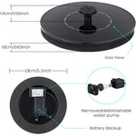 Floating Solar Fountain – No Electricity Required & Waterproof