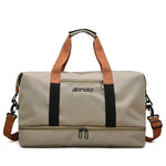 Fitness Travel Bag | Large Capacity | Wet-Dry Separation | Hand & Shoulder Bag for Women