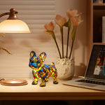 Handcrafted Dog Motif Lamp – Stylish Lighting for Dog Lovers