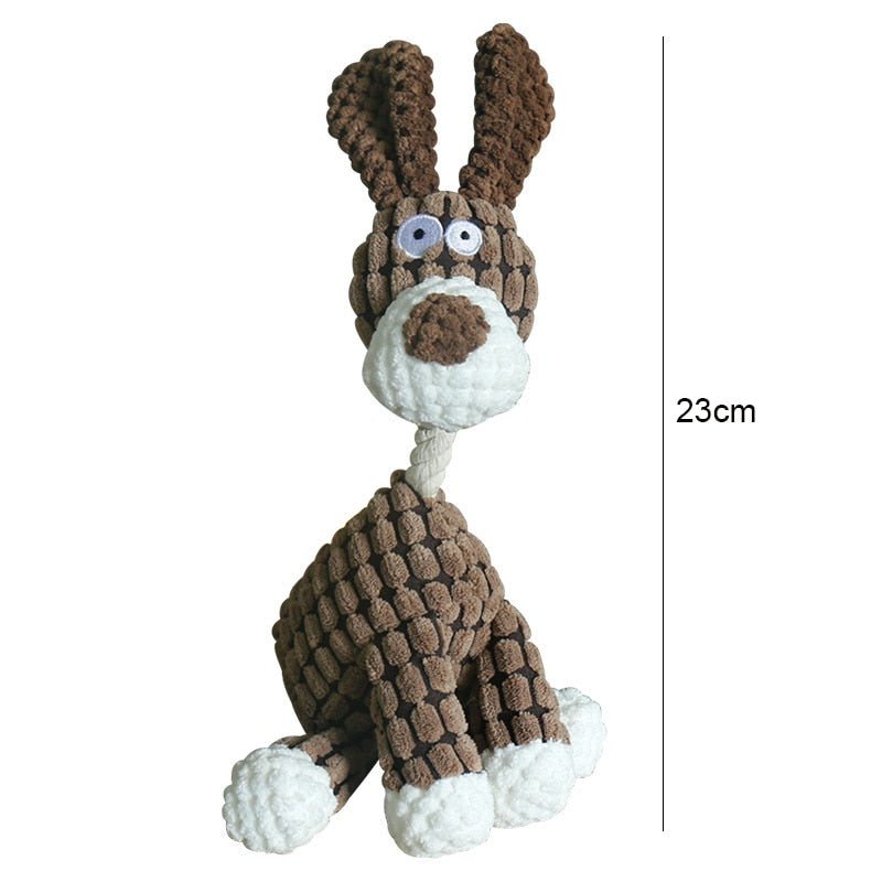 Durable Plush Dog Toy | Bite-Resistant and Long-Lasting Design | Available in Various Models