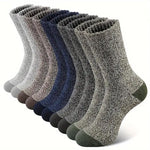 Extra Thick & Warm Merino Wool Socks | 5 Pairs | Ideal for Hiking & Winter | Unisex Sizes 38–46
