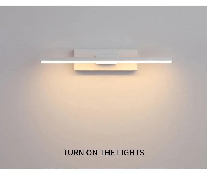 Adjustable LED Wall Light | 330° Swivel | Modern Design for Bedroom & Living Room | Aluminum