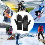 USB Heated Gloves | Waterproof & Touchscreen-Compatible | Winter Hand Warmers for Skiing, Motorcycling & Outdoor Activities
