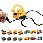 Traceable Toy Car with Inductive Magic Pen [Last Day Discount]