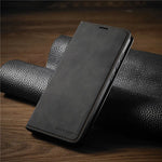 Leather Wallet Case for iPhone | Magnetic Card Holder Feature | Available in Multiple Colors