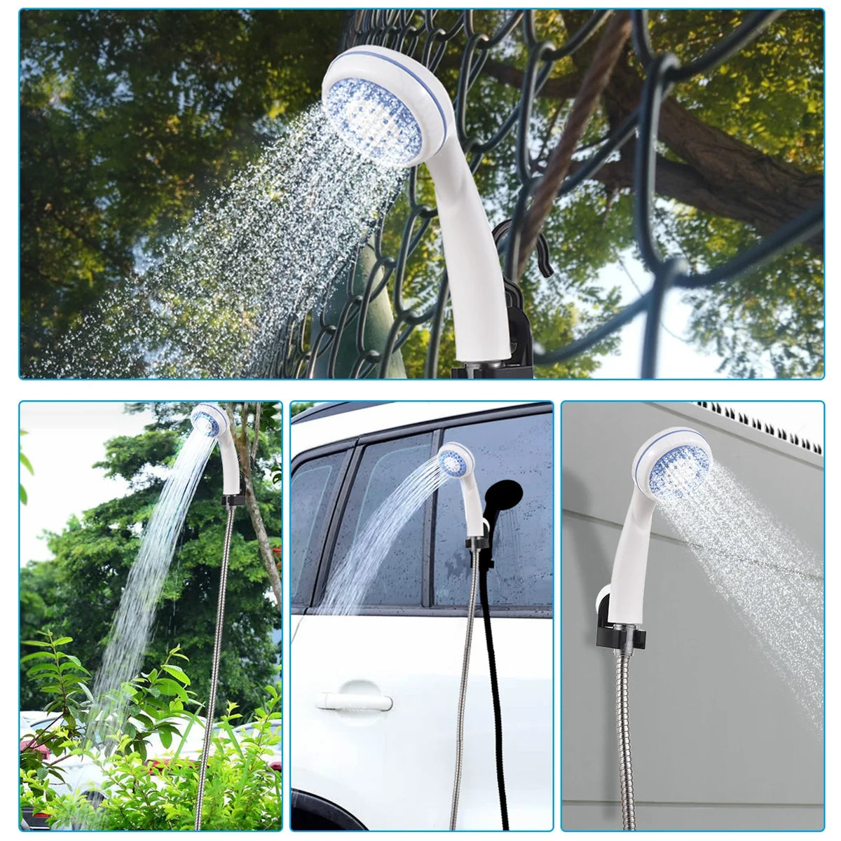 Portable Camping Shower – High-Pressure Mobile Shower | Stay Clean and Refreshed Anywhere | 50% OFF