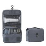 Compact Hanging Toiletry Bag | 6 Storage Compartments & Moisture-Proof Section | Versatile Design | Water-Resistant Polyester