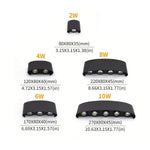 Contemporary LED Wall Light for Indoor and Outdoor Use