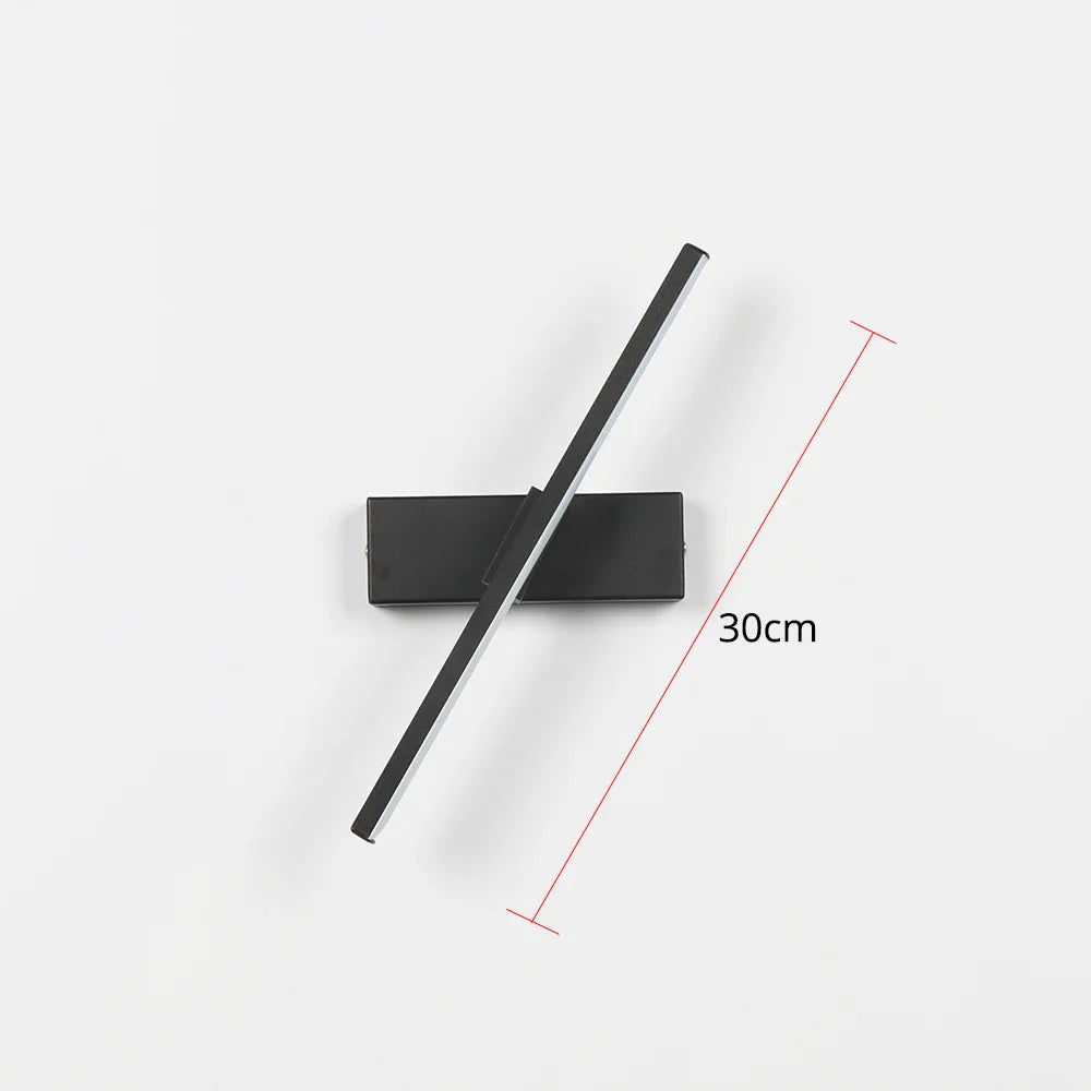 Adjustable LED Wall Light | 330° Swivel | Modern Design for Bedroom & Living Room | Aluminum