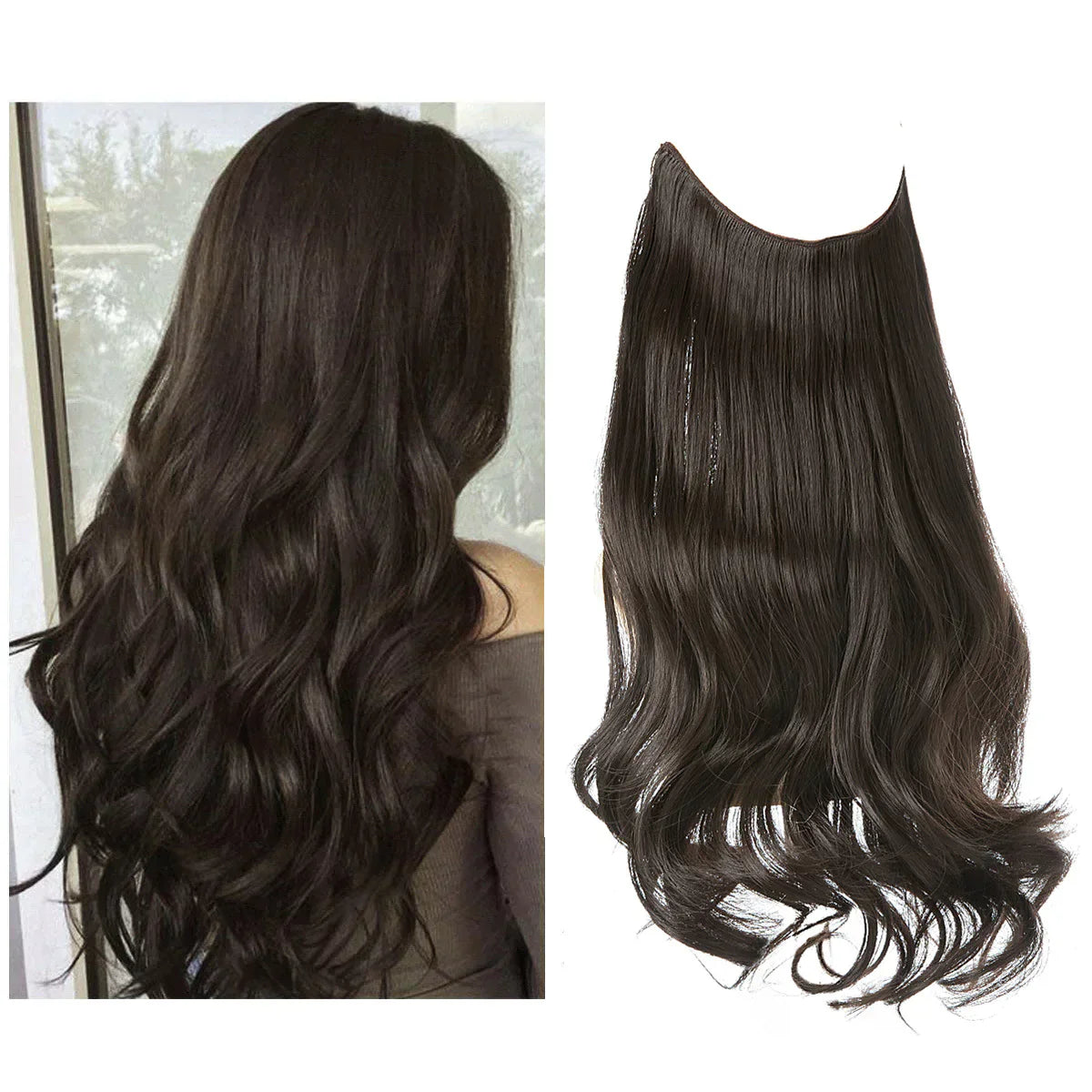 Premium Real Hair Extensions | 100% REMY Quality | Seamless Volume & Length | Natural Shine | Heat Resistant & Durable