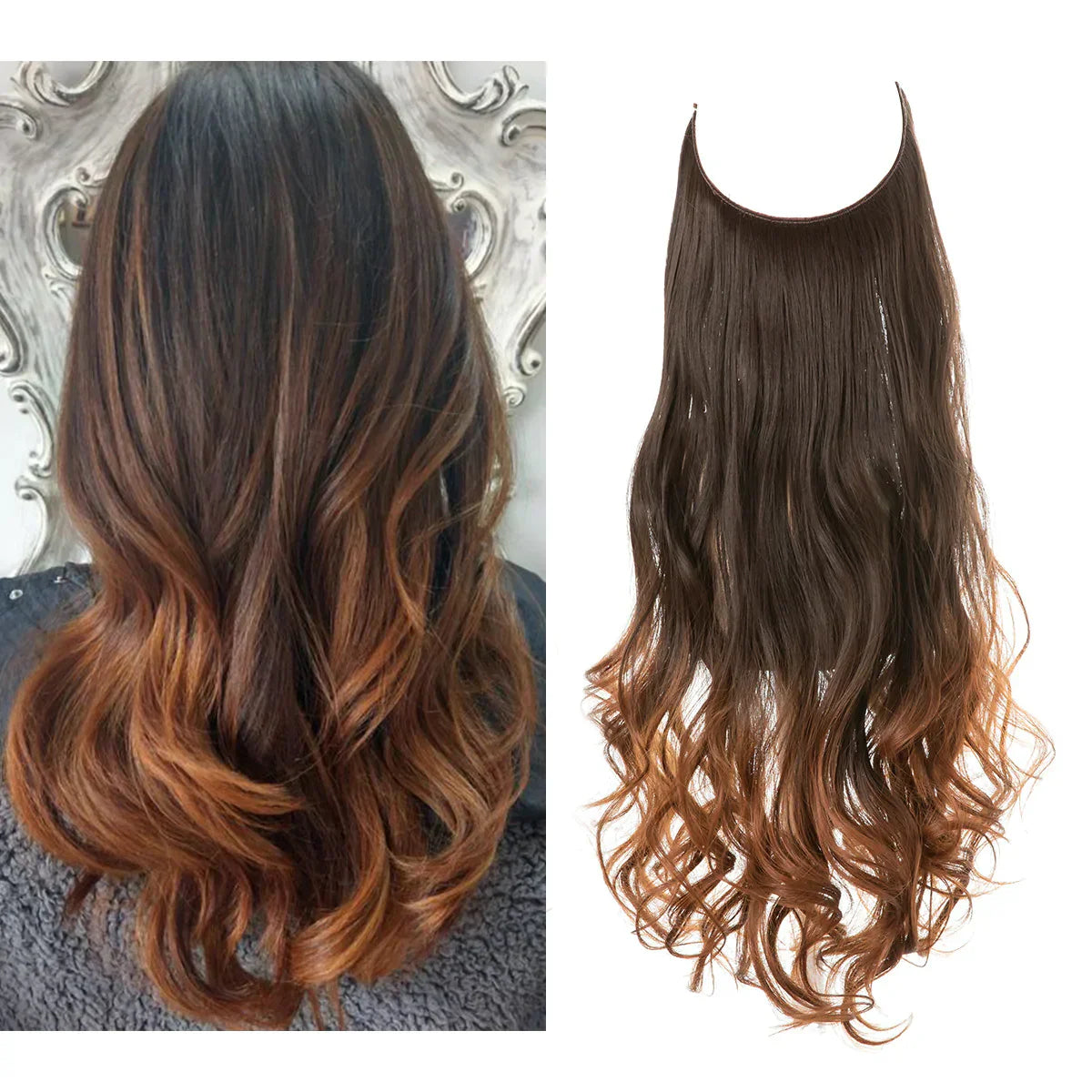 Premium Real Hair Extensions | 100% REMY Quality | Seamless Volume & Length | Natural Shine | Heat Resistant & Durable
