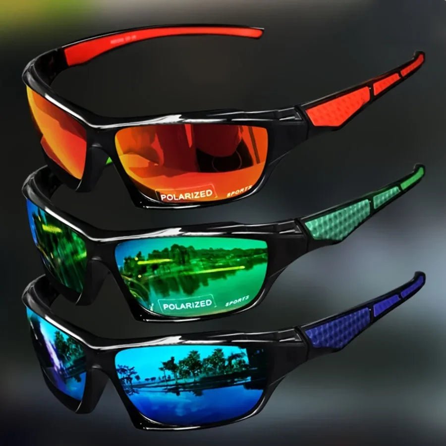 Round Polarized Sunglasses with UV400 Eye Protection