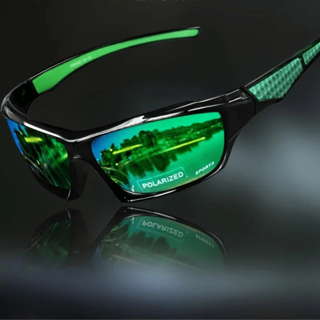 Round Polarized Sunglasses with UV400 Eye Protection