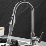 Elegant Kitchen Faucet with Pull-Out Function and 360° Rotation