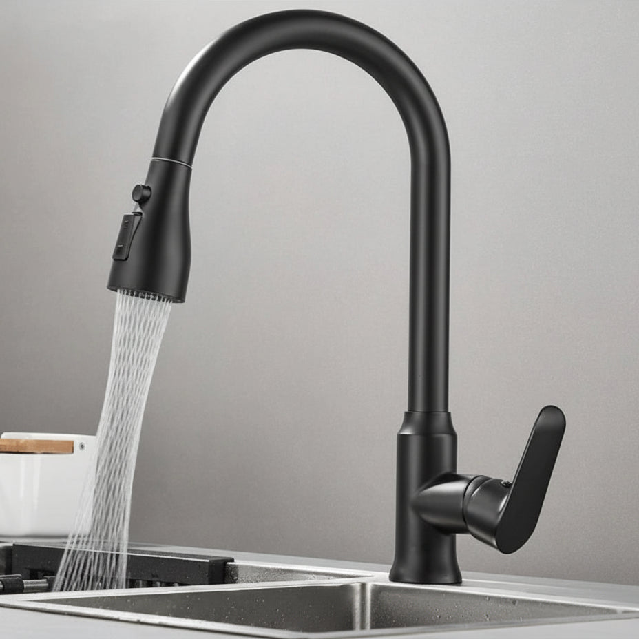 Elegant Kitchen Faucet with Pull-Out Function and 360° Rotation