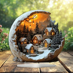 Boho Style Christmas Decoration | Acrylic Decorative Figure | 23x20 cm