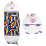 2-in-1 Plush Toy Sleeping Bag for Kids