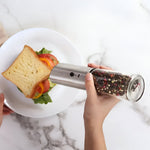 Electric Stainless Steel Salt and Pepper Grinder Kitchen Tool