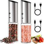 Electric Stainless Steel Salt and Pepper Grinder Kitchen Tool